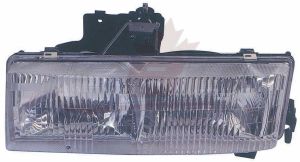 Head Lamp Driver Side Gmc Savana 1996-2002 (Composite) High Quality , GM2502176
