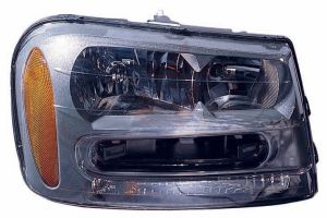 Head Lamp Driver Side Chevrolet Trailblazer 2002-2009 Exc 45086 Lt Model Capa, Gm2502213C