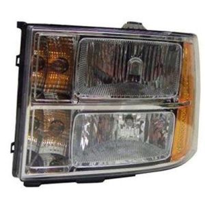 Head Lamp Driver Side Gmc Sierra 1500 2007-2013 Capa