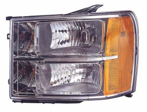Head Lamp Driver Side Gmc Sierra 2500 2007-2013 High Quality , GM2502283