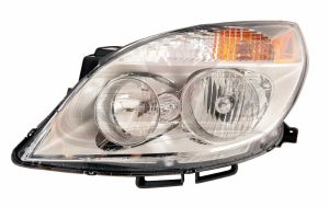 Head Lamp Driver Side Saturn Aura 2008-2009 Without High Beam Heat Shield From 38328 High Quality , GM2502292