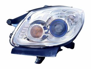 Head Lamp Driver Side Buick Enclave 2008-2012 Hid Without Auto Adjust With Amber Park Lamp Bulb Capa, Gm2502311C