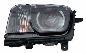 Head Lamp Driver Side Chevrolet Camaro 2010-2013 Hid Capa, Gm2502340C