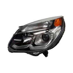 Head Lamp Driver Side Chevrolet Equinox 2016-2017 Halogen Capa, Gm2502424C
