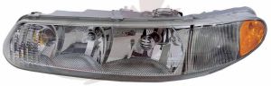 Head Lamp Passenger Side Buick Regal 1997-2004 With Cornering Lamp High Quality , GM2503182