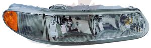 Head Lamp Passenger Side Buick Century 1997-2005 Without Cornering Lamp High Quality , GM2503183