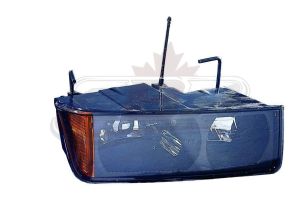 Head Lamp Passenger Side Chevrolet Avalanche 2002-2006 With Cladding High Quality , GM2503219