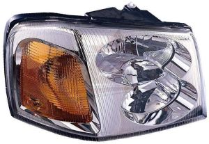 Head Lamp Passenger Side Gmc Envoy 2002-2009 High Quality , GM2503220