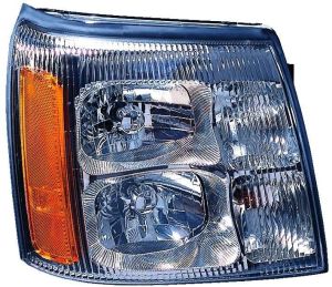 Head Lamp Passenger Side Cadillac Escalade 2002 High Quality , GM2503232
