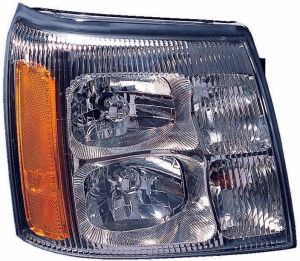 Head Lamp Passenger Side Cadillac Escalade Esv 2003-2006 Hid High Quality , GM2503236
