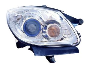 Head Lamp Passenger Side Buick Enclave 2008-2012 Hid Without Auto Adjust With Amber Park Lamp Bulb Capa, Gm2503311C