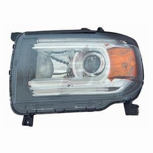 Head Lamp Passenger Side Gmc Canyon 2015-2021 Without Logo High Quality , GM2503412