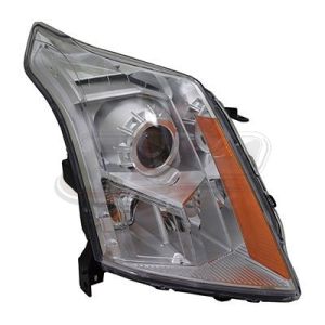 Head Lamp Passenger Side Cadillac Srx 2014-2016 Halogen Capa, Gm2503432C