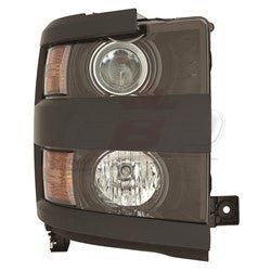 Head Lamp Passenger Side Chevrolet Silverado 2500 2015-2019 With Bezel Capa, Gm2503439C