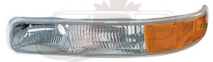 Signal Lamp Front Driver Side Chevrolet Silverado 2500 1999-2002 High Quality , GM2520173