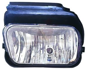 Fog Lamp Front Driver Side Chevrolet Silverado 1500 2005-2006 (Include Bracket) Capa, Gm2592150C
