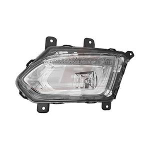 Fog Lamp Front Driver Side Chevrolet Equinox 2016-2017 Ltz Model Capa, Gm2592316C