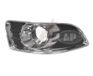 Fog Lamp Bezel Front Passenger Side Chevrolet Malibu Classic 2008 Chrome/Black Lt/Ltz Model/Classic , GM2599103