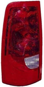 Tail Lamp Driver Side Chevrolet Silverado 1500 2003 For Fleetside Models Exclude 3500 High Quality , GM2800161