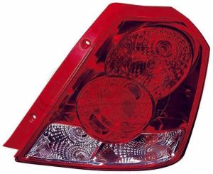 Tail Lamp Driver Side Pontiac Wave Hatchback 2005-2008 High Quality , GM2800175