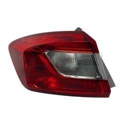 Tail Lamp Driver Side Chevrolet Cruze Sedan 2016-2018 High Quality , GM2804124