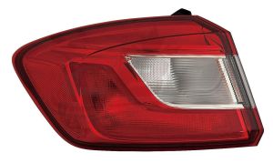 Tail Lamp Driver Side Chevrolet Cruze Sedan 2017-2019 Black Housing Without Led High Quality , GM2804140