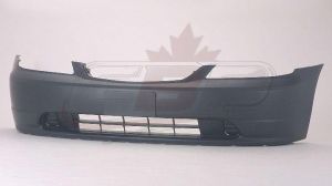Bumper Front Honda Civic Sedan 2001-2003 Primed , HO1000197