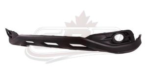 Bumper Front Lower Honda Crv 2012-2014 With Fog Lamp Hole Textured , HO1015107