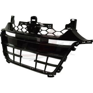 Grille Honda Accord Sedan 2018-2020 Ptd Black Without Chrome Moulding , HO1036130