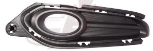 Fog Lamp Bezel Front Passenger Side Honda Hrv 2016-2018 Textured Black , HO1039125