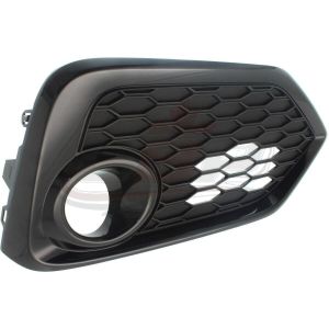 Fog Lamp Bezel Front Passenger Side Honda Civic Hatchback 2017 Without Adaptive Cruise , HO1039133
