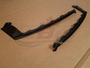 Bumper Moulding Front Driver Side Lower Honda Accord Hybrid 2018-2020 Ptd Black, Ho1046102U