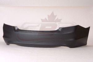 Bumper Rear Honda Accord Sedan 2008-2012 Primed V6 Capa , HO1100245C