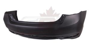 Bumper Rear Honda Accord Sedan 2016-2017 Primed With Dual Exhaust Sport/Ex-L Capa , HO1100291C