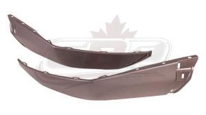 Bumper Lower Rear Driver Side Honda Crv 2015-2016 Dark Gray Textured , HO1116102