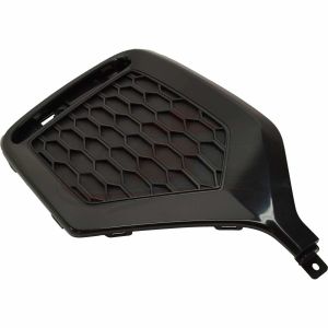 Grille Rear Passenger Side Honda Civic Hatchback 2017-2019 Matte Black Exclude Type R Model , HO1139102