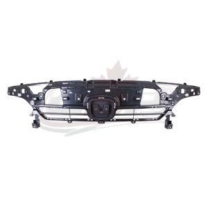 Grille Front Honda Accord Hybrid 2021-2022 Upper Dark Gray Without Emblem, Ho1200252