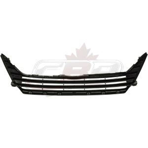 Grille Upper Honda Odyssey 2018-2020 Textured Black With Horizontal Bars , HO1201101