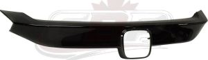 Grille Moulding Center Honda Civic Sedan 2017-2021 Gloss Black , HO1210160