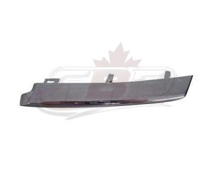 Grille Moulding Upper Driver Side Honda Crv 2007-2009 Chrome Usa Ex/Ex-L , HO1212110