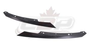 Grille Moulding Driver Side Honda Civic Hatchback 2017-2020 Ptd Black Type-R Model , HO1212119