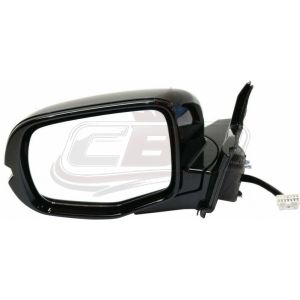 2017-2022 Honda Pilot Mirror Driver Side Power Htd Black , HO1320307