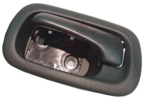 Door Handle Rear Inner Driver Side Honda Crv 2002-2006 Black , HO1552107