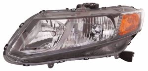 Head Lamp Driver Side Honda Civic Coupe 2012 Capa