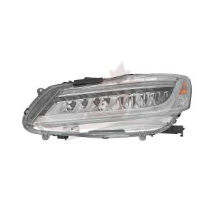 Head Lamp Driver Side Honda Accord Sedan 2017 Led Hybrid Model Capa, Ho2502178C