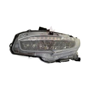 Head Lamp Driver Side Honda Civic Hatchback 2020-2021 Led Si/Touring High Quality, Ho2502199