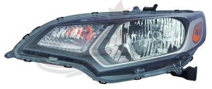 Head Lamp Passenger Side Honda Fit 2015-2017 Halogen Capa, Ho2503160C