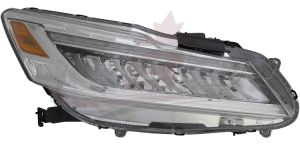 Head Lamp Passenger Side Honda Accord Sedan 2016-2017 Led Capa, Ho2503174C