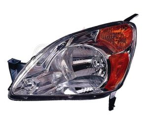 Head Lamp Driver Side Honda Crv 2002-2004 High Quality , HO2518104