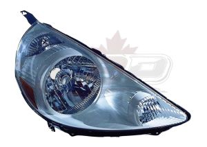 Head Lamp Passenger Side Honda Fit 2007-2008 White(Code Nh578) Capa, Ho2519119C